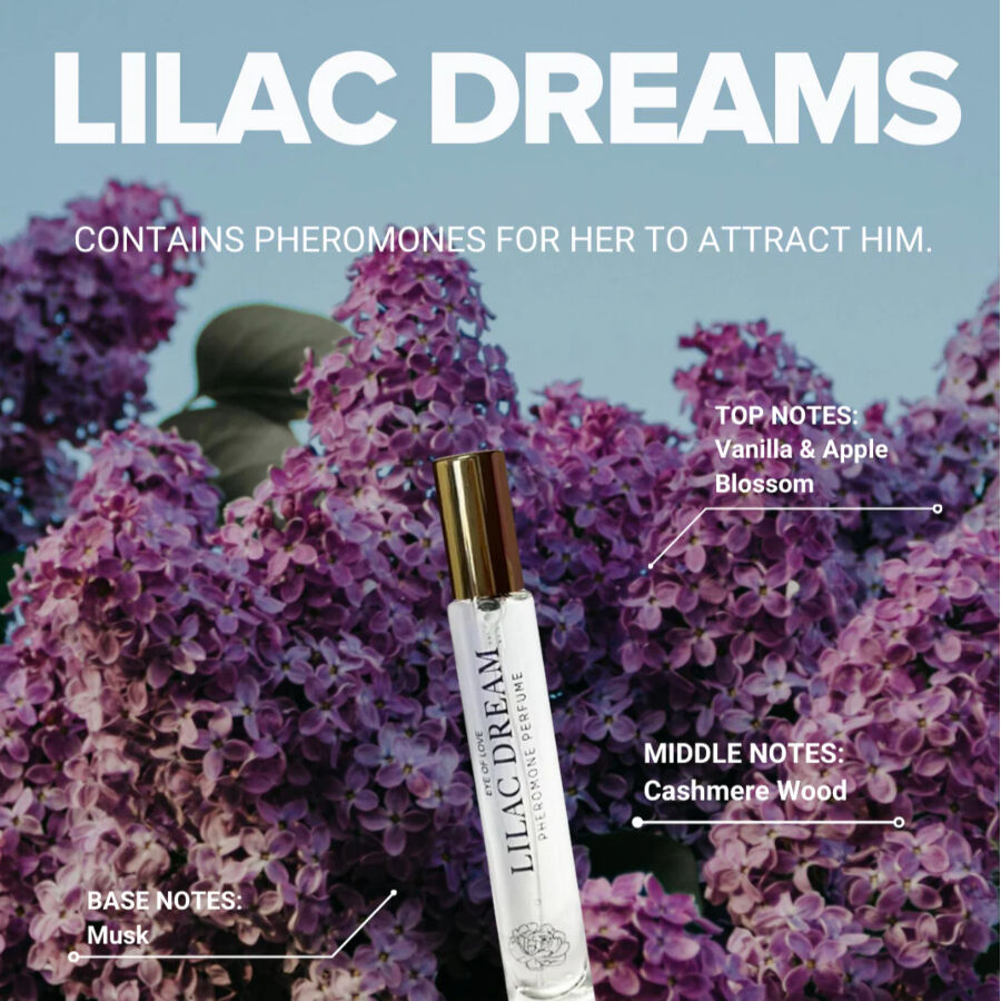 Aphrodisiaque Bloom Lilac Dream - Phéromones Femme - Eye Of Love