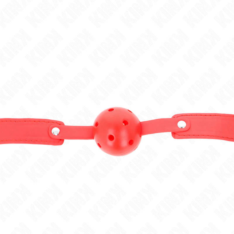 Bâillon avec Boule Respirant 4,5 cm Sangle Ajustable - Kink