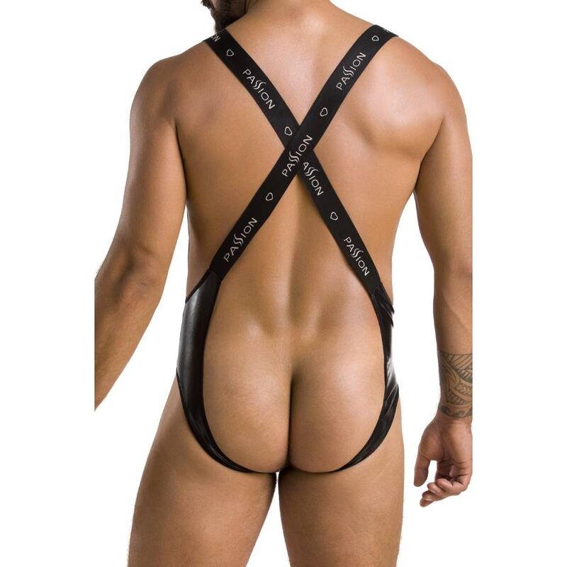 Body Homme Bruno Résille Sexy Manches Longues 2 Tailles - Passion Men
