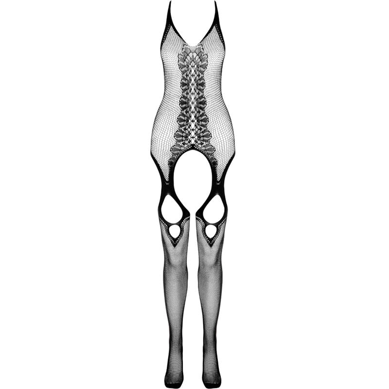 Bodystocking Éco Collection BS013 Rouge Matières Recyclées Taille Unique - Passion Woman