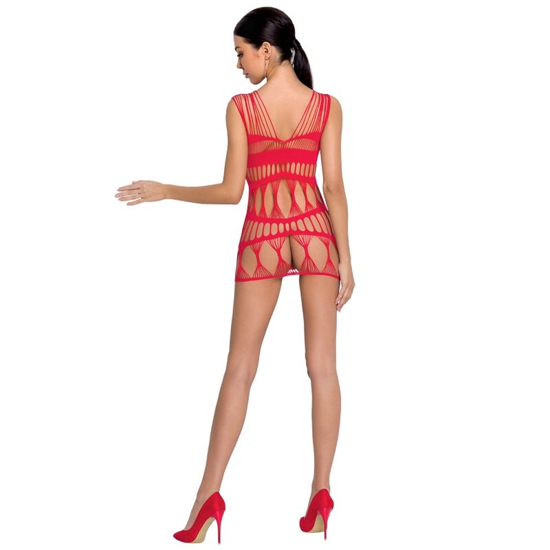 Bodystocking Intégral BS089 Résille et Dentelle Taille Unique - Passion