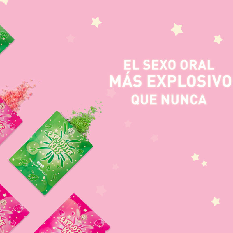 Bonbons Explosifs Sexe Oral Présentoir 48 Sachets 3 Saveurs - Secret Play