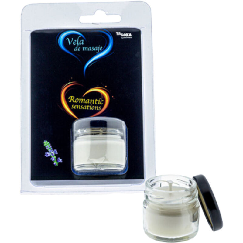 Bougie de Massage Cire Basse Température Parfums Gourmands - Taloka