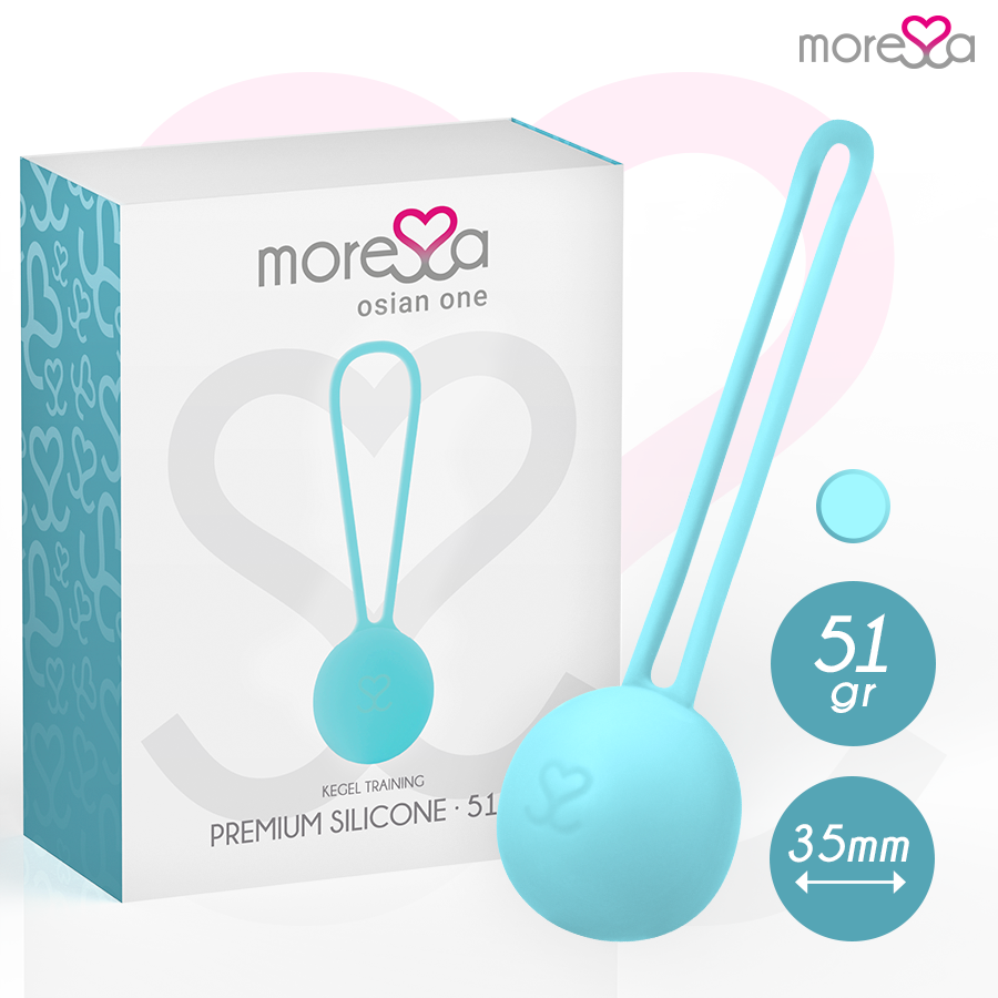 Boule de Kegel Osian One - Silicone Hypoallergénique Velours - Moressa