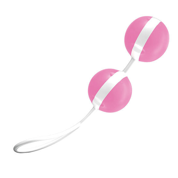 Boules de Geisha Joyballs Effet Trampoline Silicone Rose - Joydivision