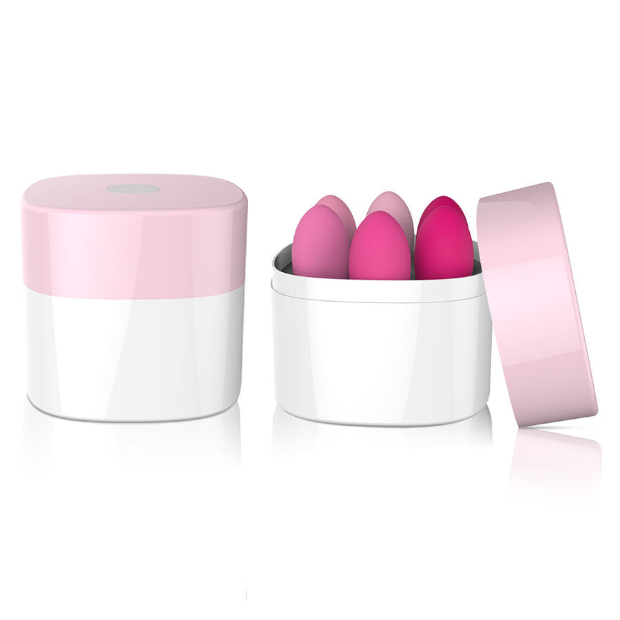 Boules de Geisha Kegel Fit Set Progressif 6 Poids Étanche IPX7 - Leslie