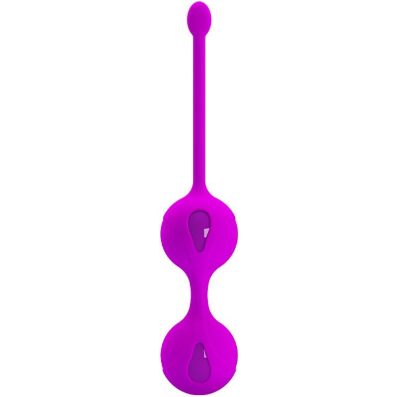 Boules de Geisha Kegel Tight Up II Silicone Cordon de Retrait - Pretty Love