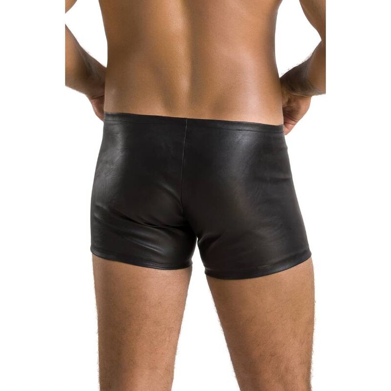 Boxer Sexy Homme 049 Noir Mat Coupe Ajustée Effet Seconde Peau - Passion Men