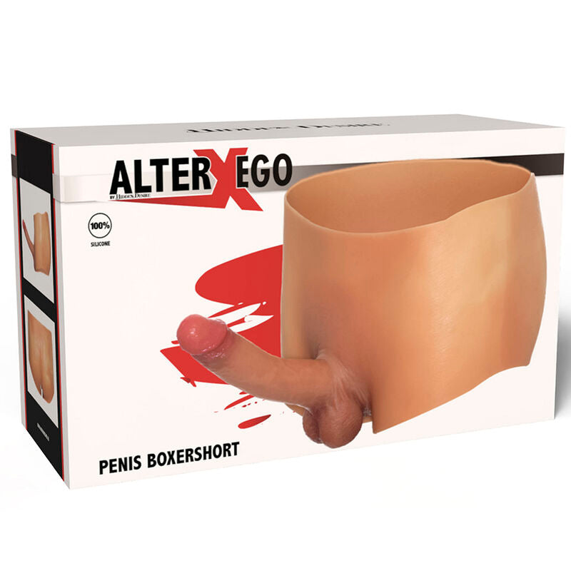 Boxer Strap-On Alter Ego - Gode 18 cm intégré - Hidden Desire
