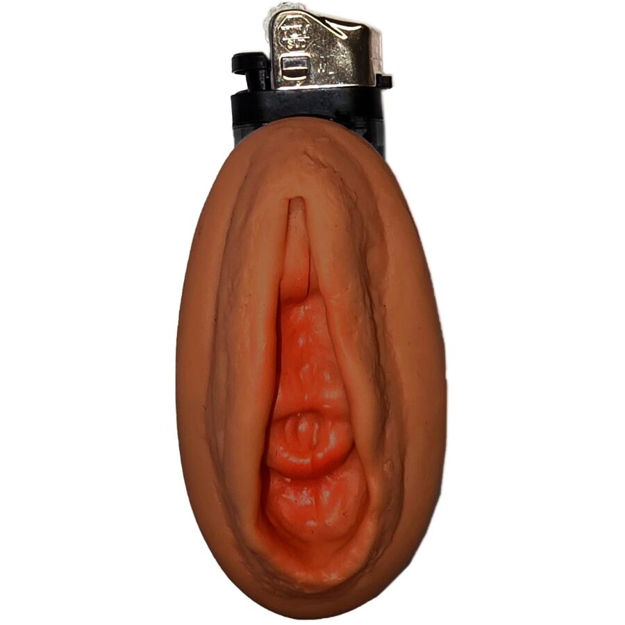 Briquet Rechargeable Forme Vagin Finition Cadeau Gag - Diablo Picante