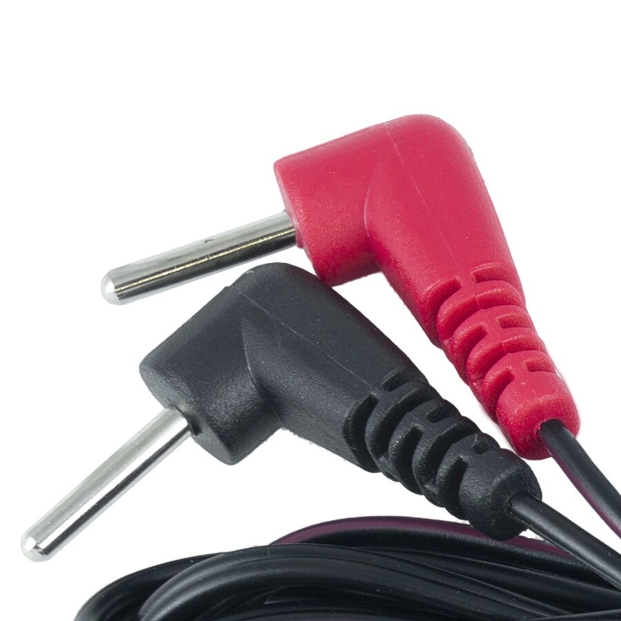 Câbles de Stimulation Électro à 90 Degrés Connecteurs Sécurisés - ElectraStim
