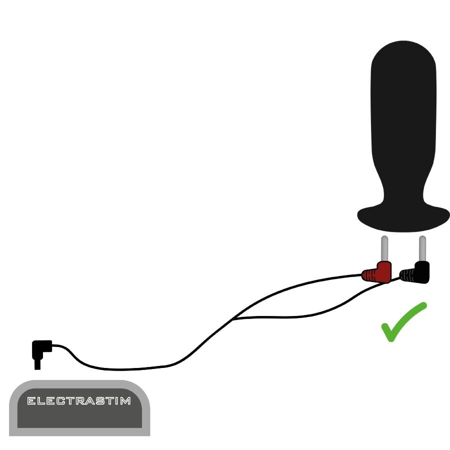 Câbles de Stimulation Électro à 90 Degrés Connecteurs Sécurisés - ElectraStim