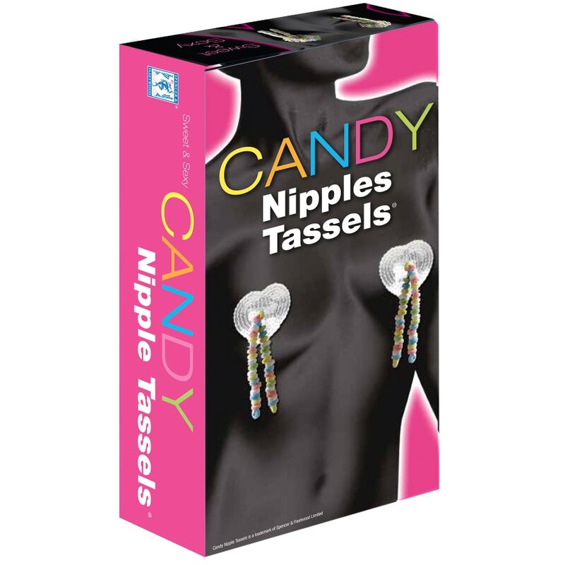 Cache-Tétons Comestibles Candy Saveur Tutti Frutti Taille Unique - Spencer & Fleetwood