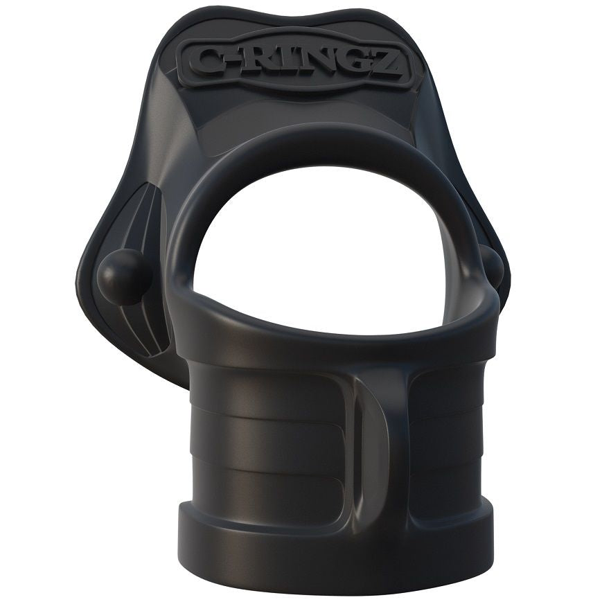 Cockring Ball Stretcher Rock Hard Ring & Stretcher Silicone - Fantasy C-Ringz