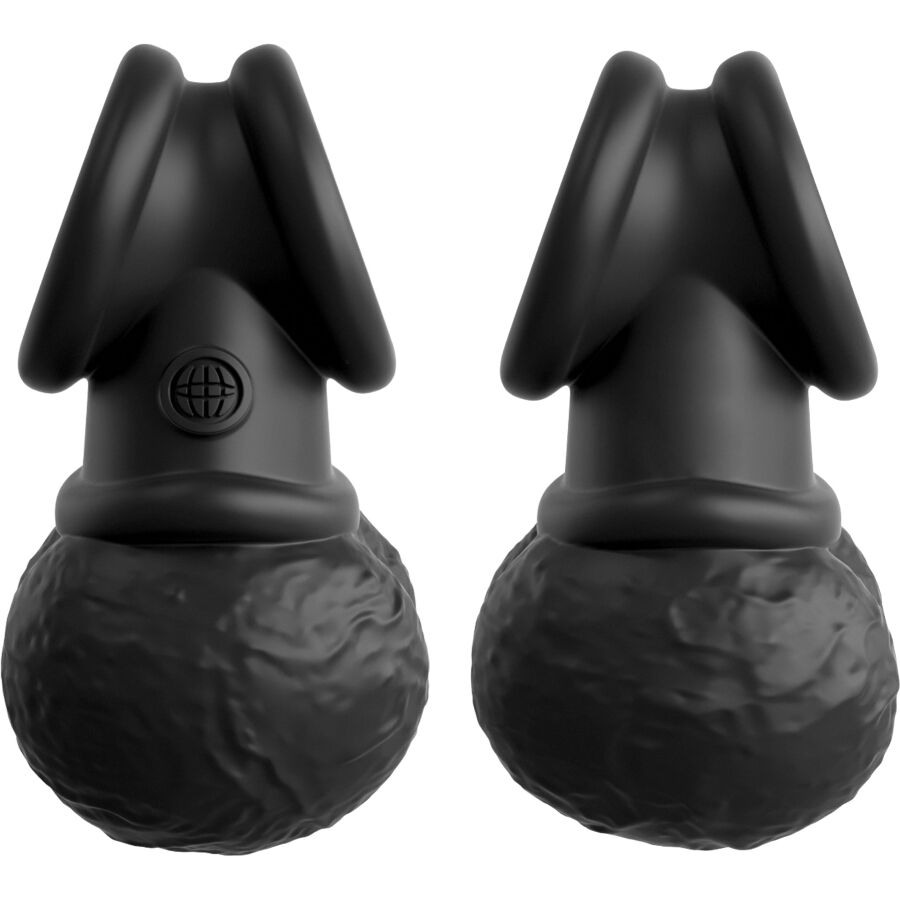 Cockring Boules Pétillantes Crown Jewels Double Densité Silicone - King Cock Elite