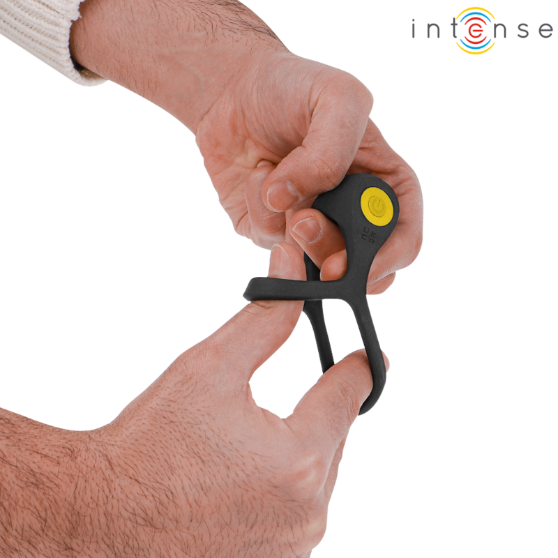 Cockring Double Vibrant Alex Télécommande 10 Vibrations Rechargeable - Intense