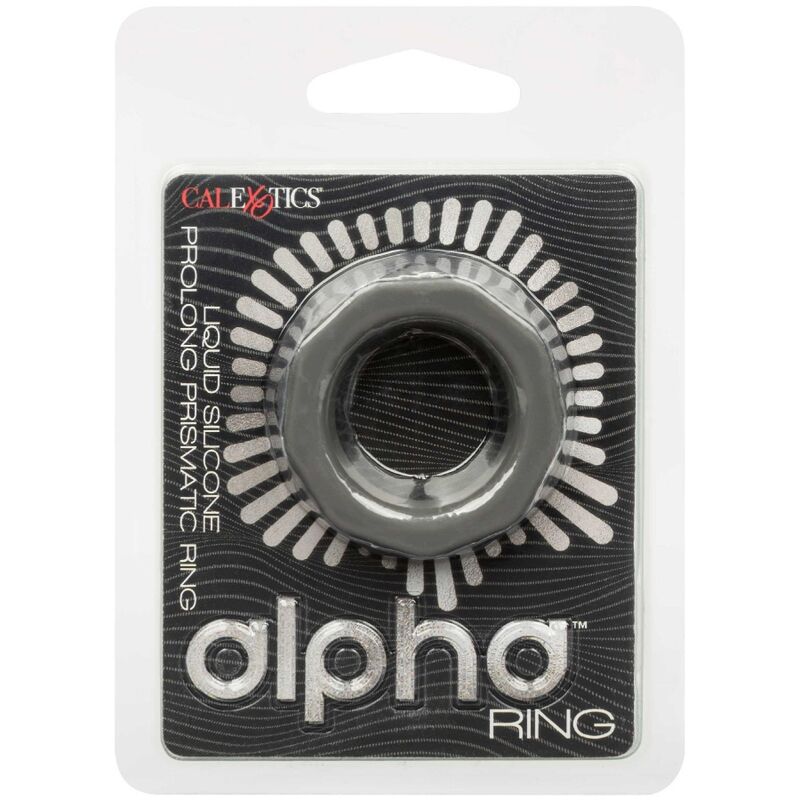 Cockring Prismatique Alpha Prolong Silicone Étanche Sans Couture - CalExotics