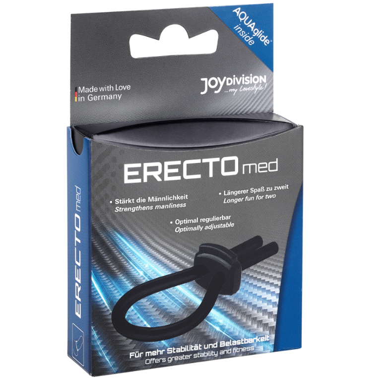 Cockring Réglable PotenzDuo Silicone Taille M - Joydivision