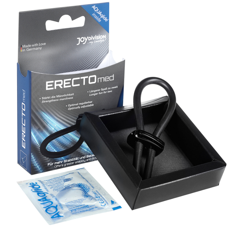 Cockring Réglable PotenzDuo Silicone Taille M - Joydivision