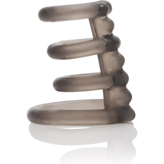 Cockring Triple Support Master Avec Soutien Scrotum Extensible - CalExotics