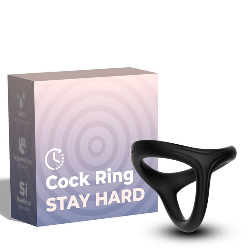 Cockring Triple Tresor Double Silicone Extensible - Armony