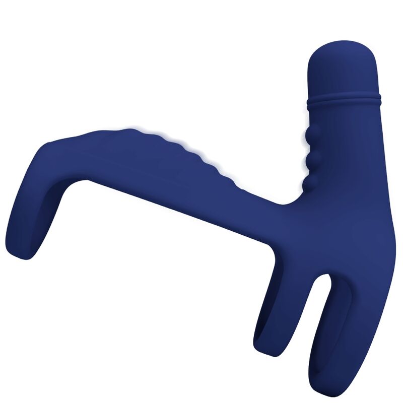 Cockring Vibrant Couple Elish avec Extension Clitoridienne 10 Modes - Pretty Love