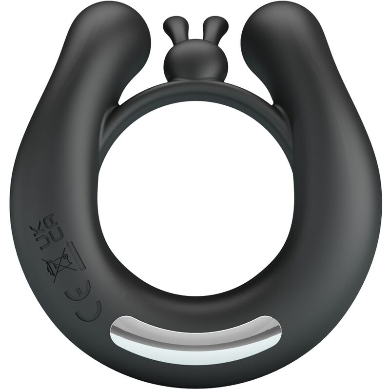 Cockring Vibrant Dahlia Stimulateur Clitoris 12 Vibrations Rechargeable - Pretty Love