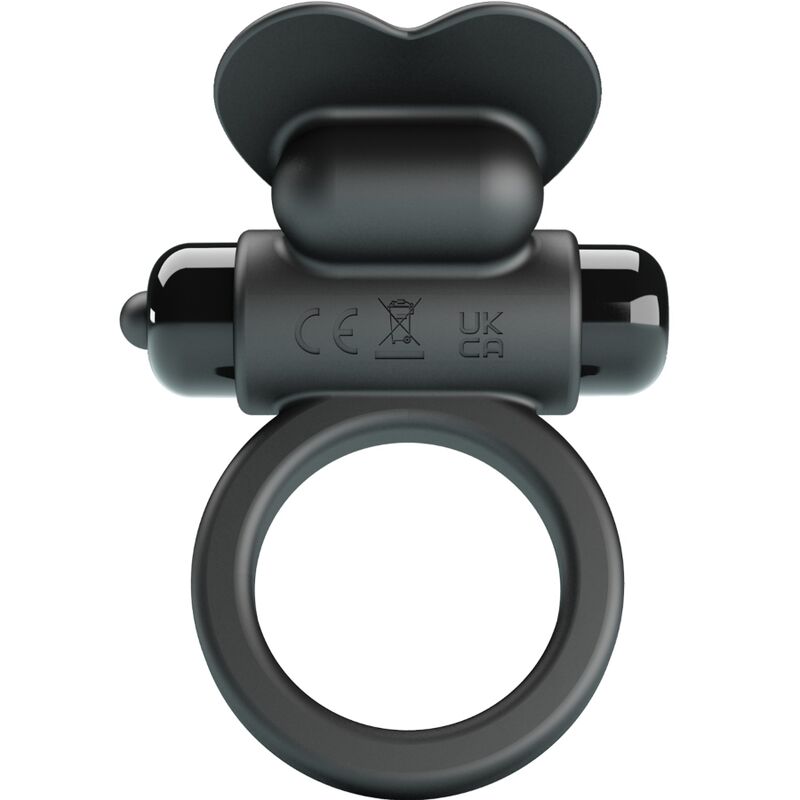 Cockring Vibrant Debonaire Rabbit Stimulateur Clitoridien 10 Modes - Pretty Love