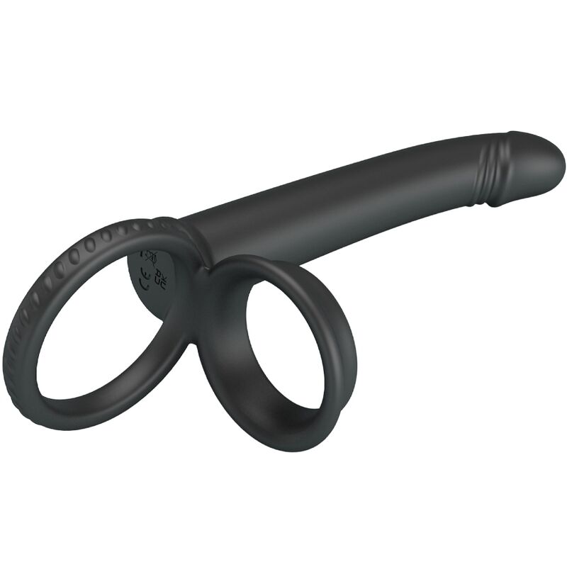 Cockring Vibrant Double Anneau Dillion 12 Modes Rechargeable - Pretty Love