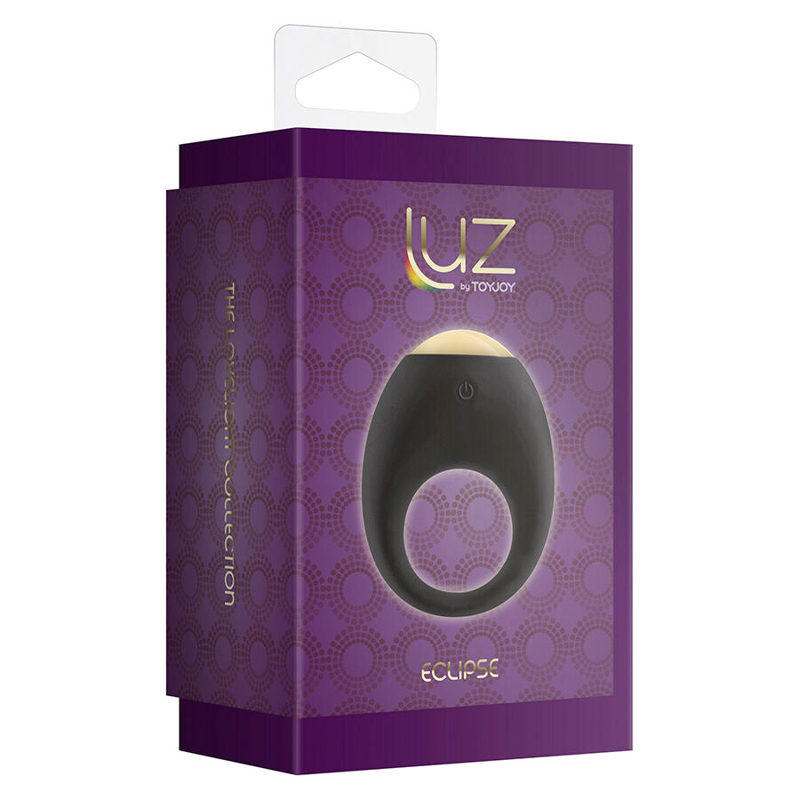 Cockring Vibrant Eclipse 7 Modes LED Multicolore Rechargeable - Toyjoy