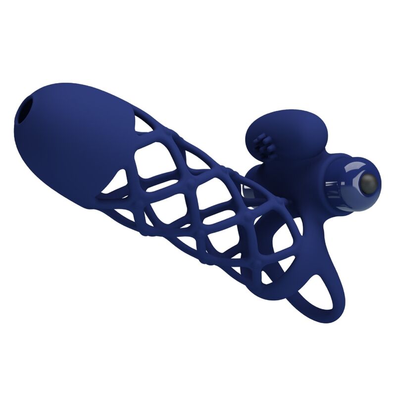 Cockring Vibrant Giann Gaine Silicone 10 Modes Stimulateur Clitoris - Pretty Love