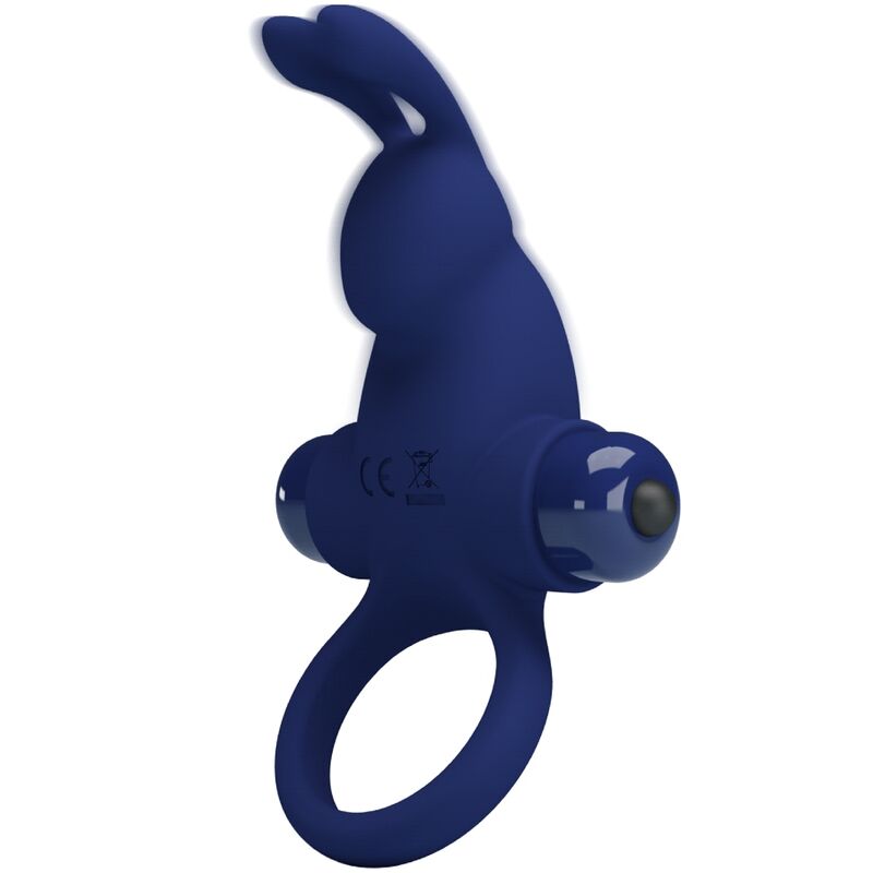 Cockring Vibrant Jiro Stimulateur Clitoridien Lapin 10 Modes - Pretty Love