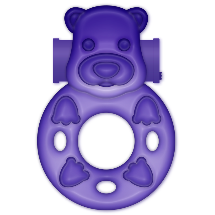 Cockring Vibrant Lilac Bunny Flexible Stimulateur Clitoridien - Casual Love