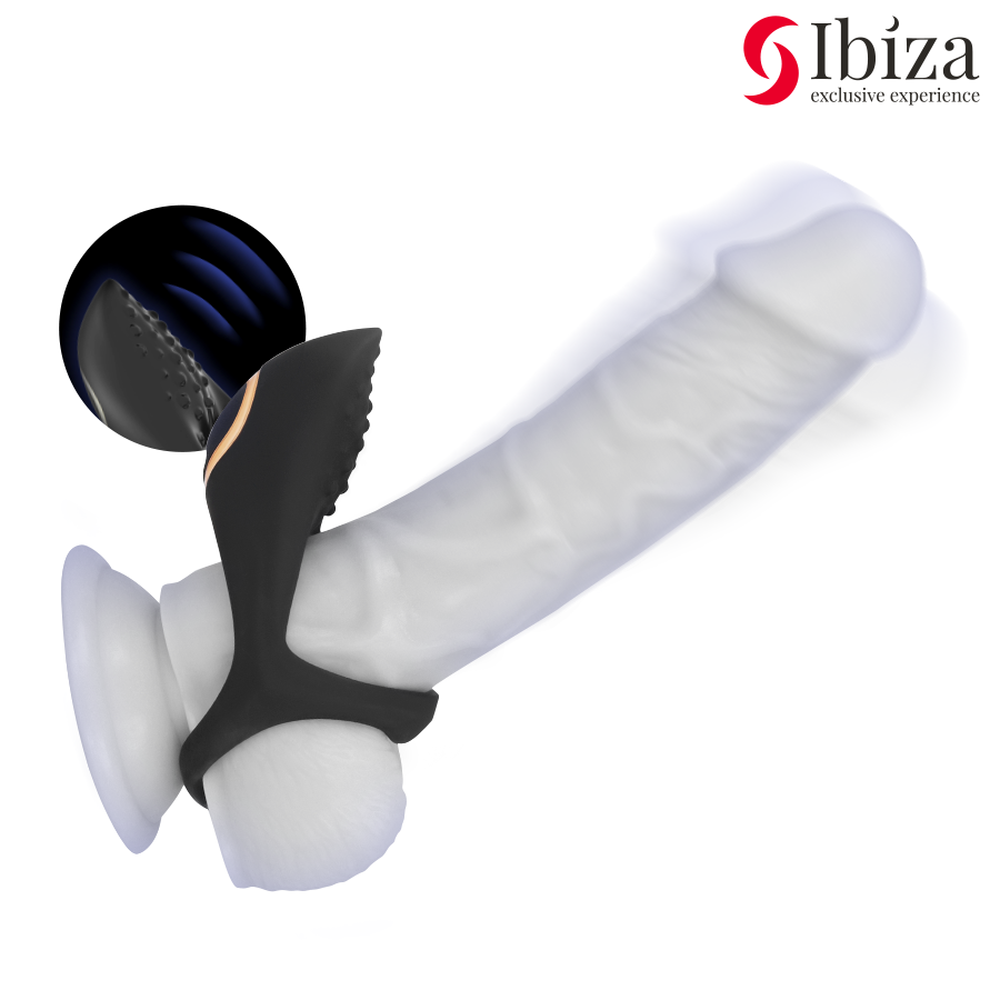 Cockring Vibrant Multisensoriel 10 Modes Silicone IPX7 - Ibiza Technology