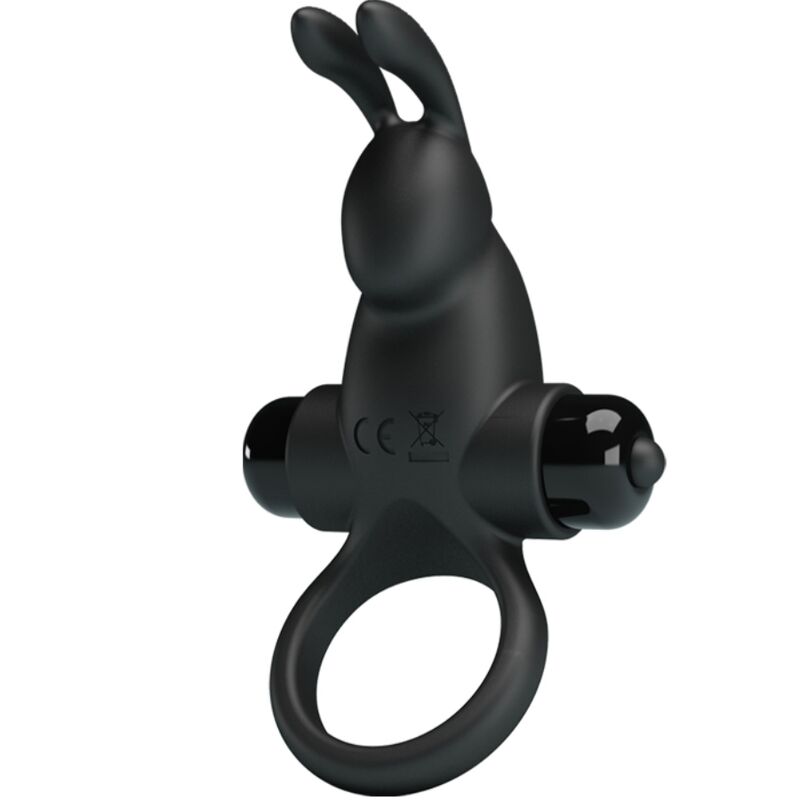 Cockring Vibrant Stimulateur Clitoris Rabbit 10 Vibrations - Pretty Love