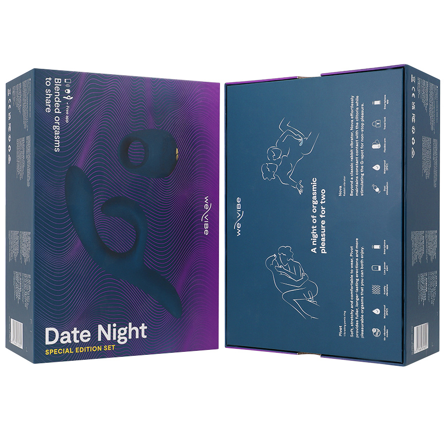 Coffret Couple Date Night Nova 2 & Pivot Connecté Rechargeable - We-Vibe