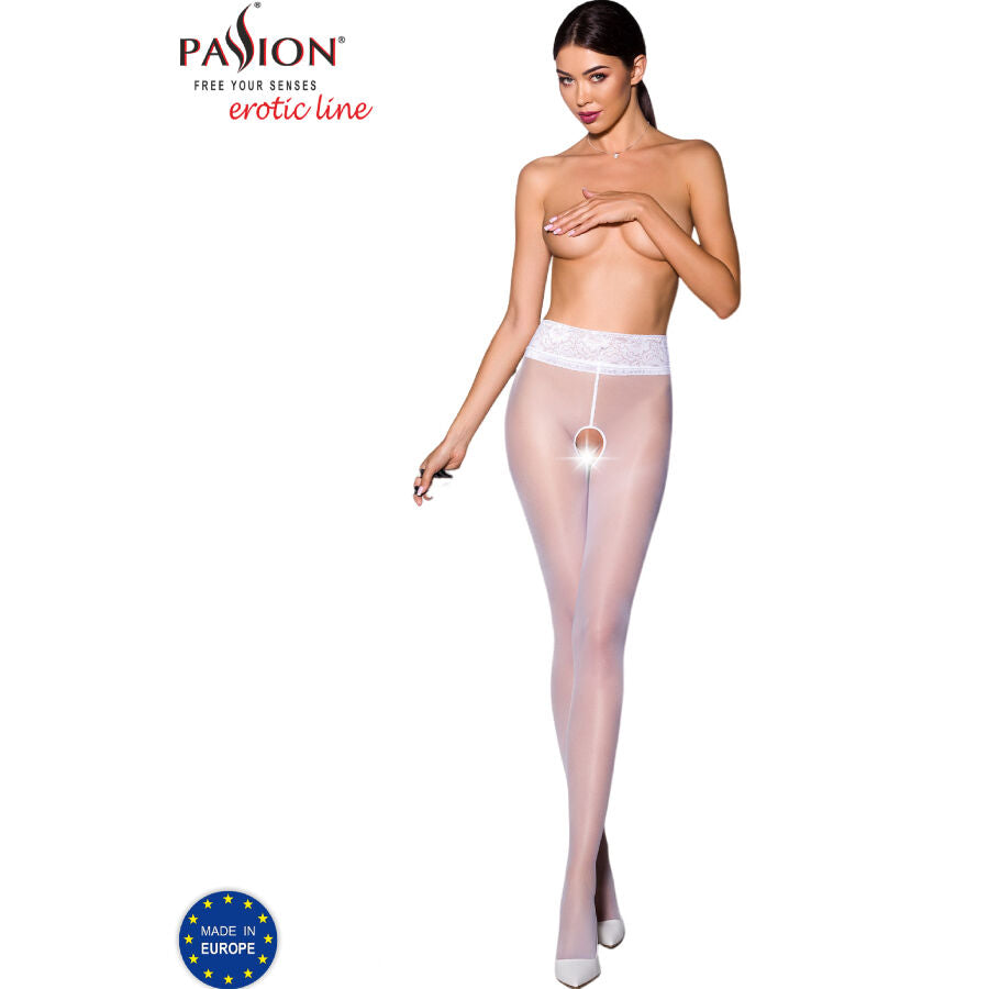 Collant Ouvert Tiopen 008 Dentelle 30 Deniers - Passion Woman