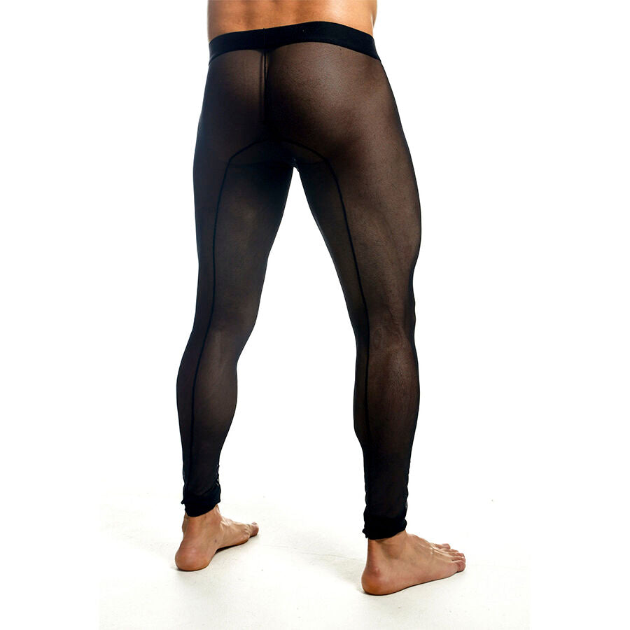 Collants Transparents Noirs pour Homme Confort et Style Taille L - Mob