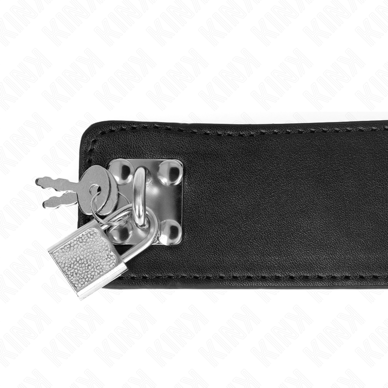 Collier BDSM Diamants Strass Laisse Ajustable 33-41 cm - Kink