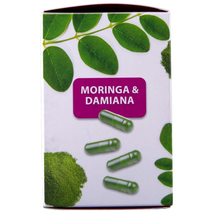 Complément Alimentaire Femme Moringa Damiana 60 Capsules - Hot