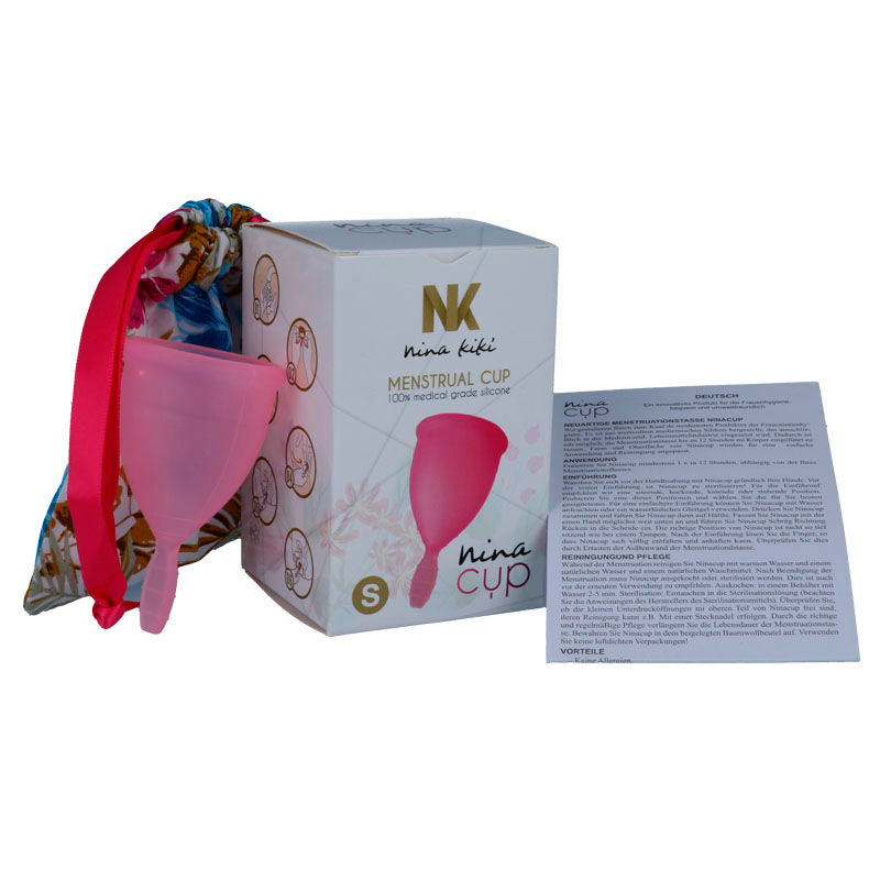 Coupe Menstruelle Nina Cup Silicone Hypoallergénique 12h - Nina Kikí