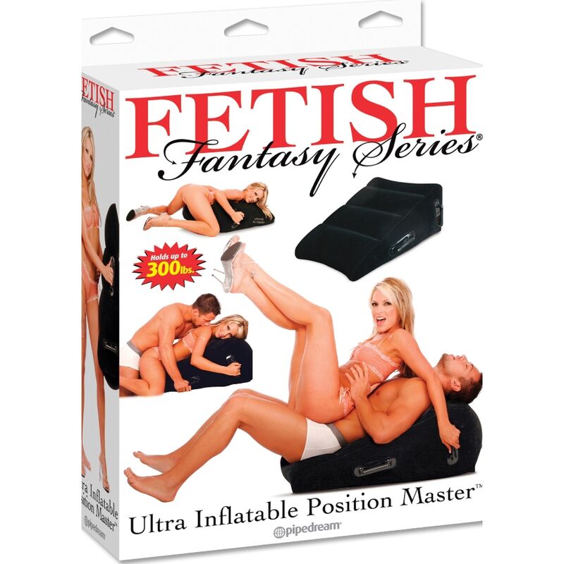 Coussin Sexe Gonflable Position Master Incliné 4 Poignées - Fetish Fantasy