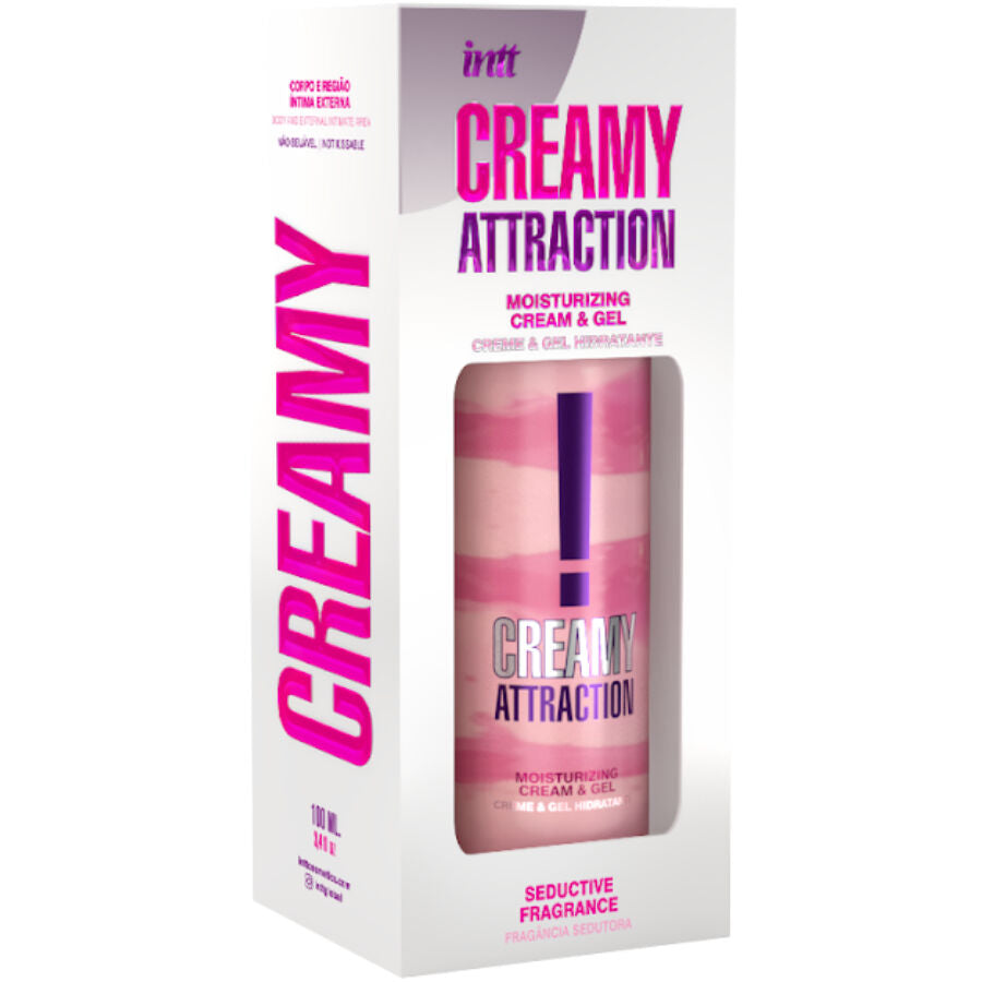 Crème-Gel Parfumé Aphrodisiaque Hydratant Unisexe 100 ml - Intt