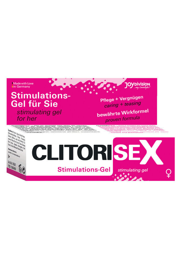 Crème Stimulante Clitoridienne Clitorisex Effet Froid-Chaud 40 ml - Joydivision