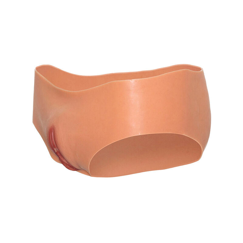 Culotte Vagin Ouvert Alter Ego Tunnel Texturé Taille Basse Chair