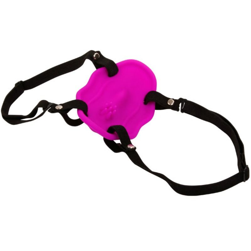 Culotte Vibrante Love Rider Harnais Élastique Silicone Balle Amovible - Baile