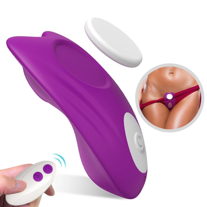 Culotte Vibrante Papillon Télécommandée - 9 Modes - Armony