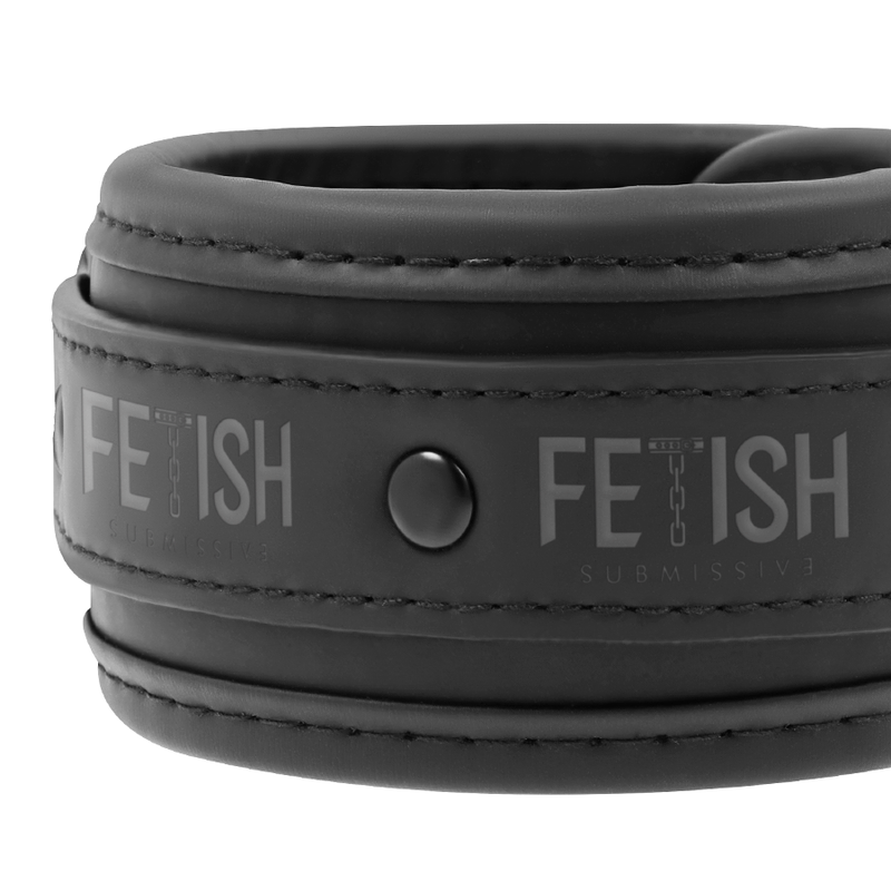 Ensemble Liens de Lit BDSM Doublure Néoprène Cuir Vegan - Fetish Submissive