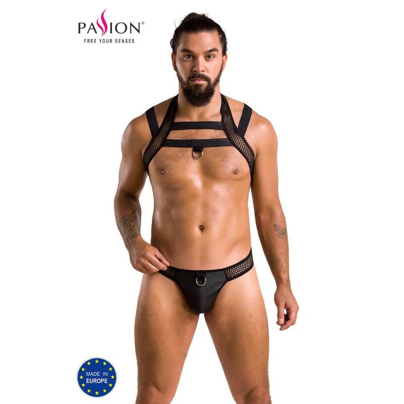 Ensemble Lingerie Homme Jacob Boxer et Harnais 2 Tailles - Passion Men