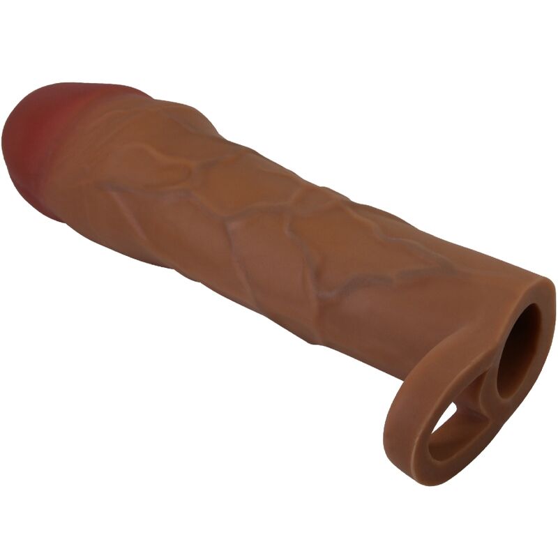 Gaine à Pénis Kylian Extension 7,6 cm Silicone Texturé - Pretty Love